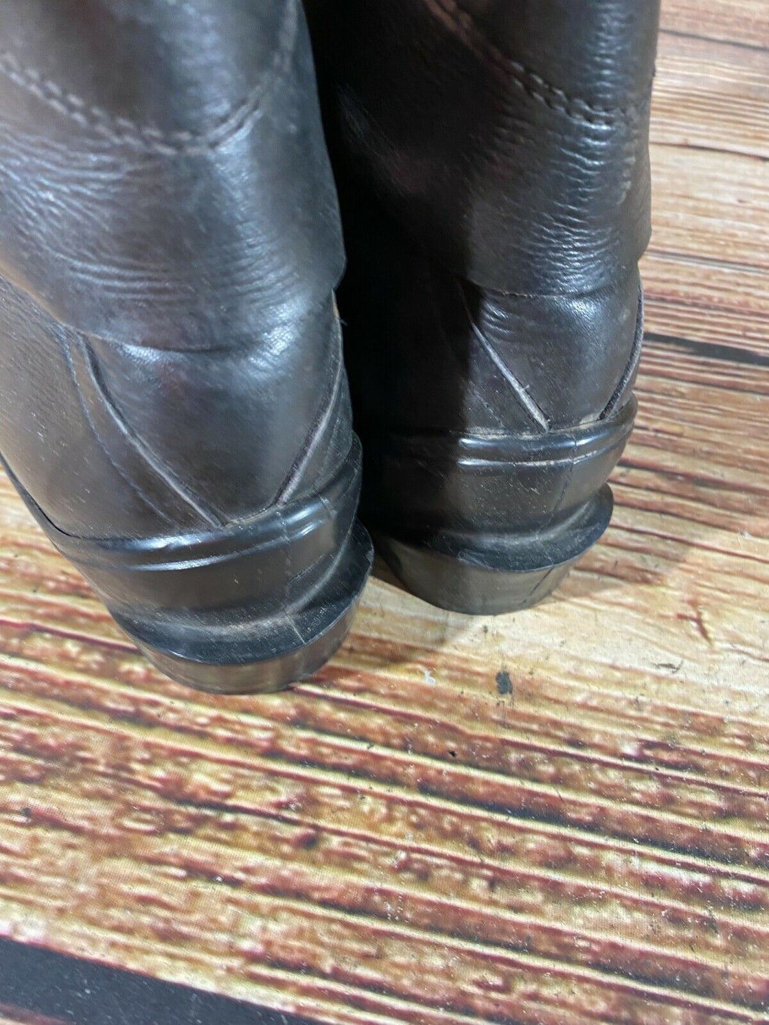 KRISTIANIA Vintage Alpine Ski Boots EU44 US9.5 UK9 Mondo 278 Cable Bindings KL94