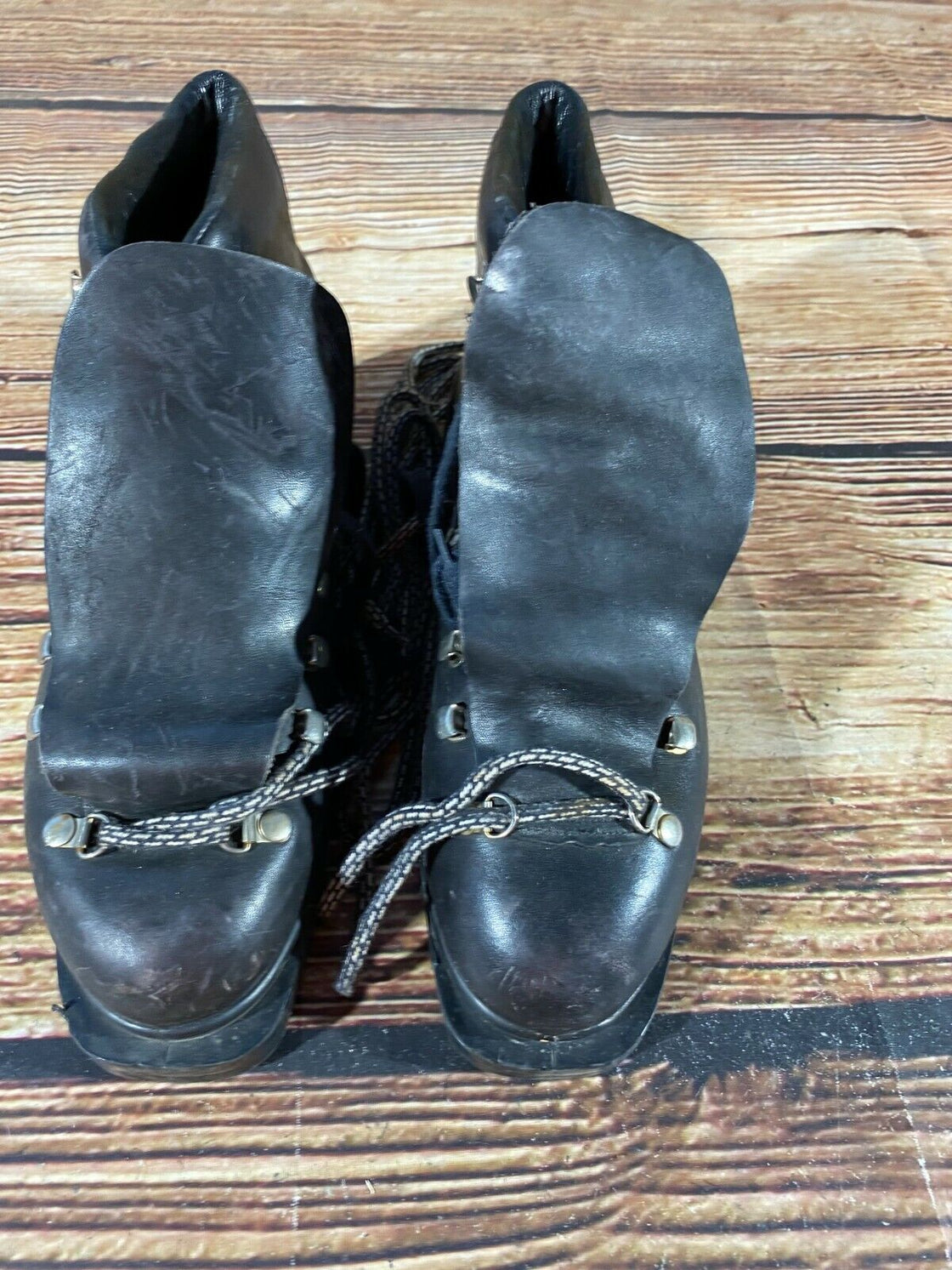 Vintage Alpine Ski Boots Downhill Skiing US6 UK5 Mondo 245 Cable Bindings KL96