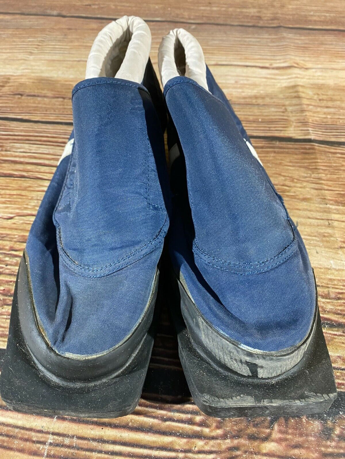 Retro Vintage Nordic Norm Cross Country Ski Boots Size EU40 US7.5 NN 75mm 1728