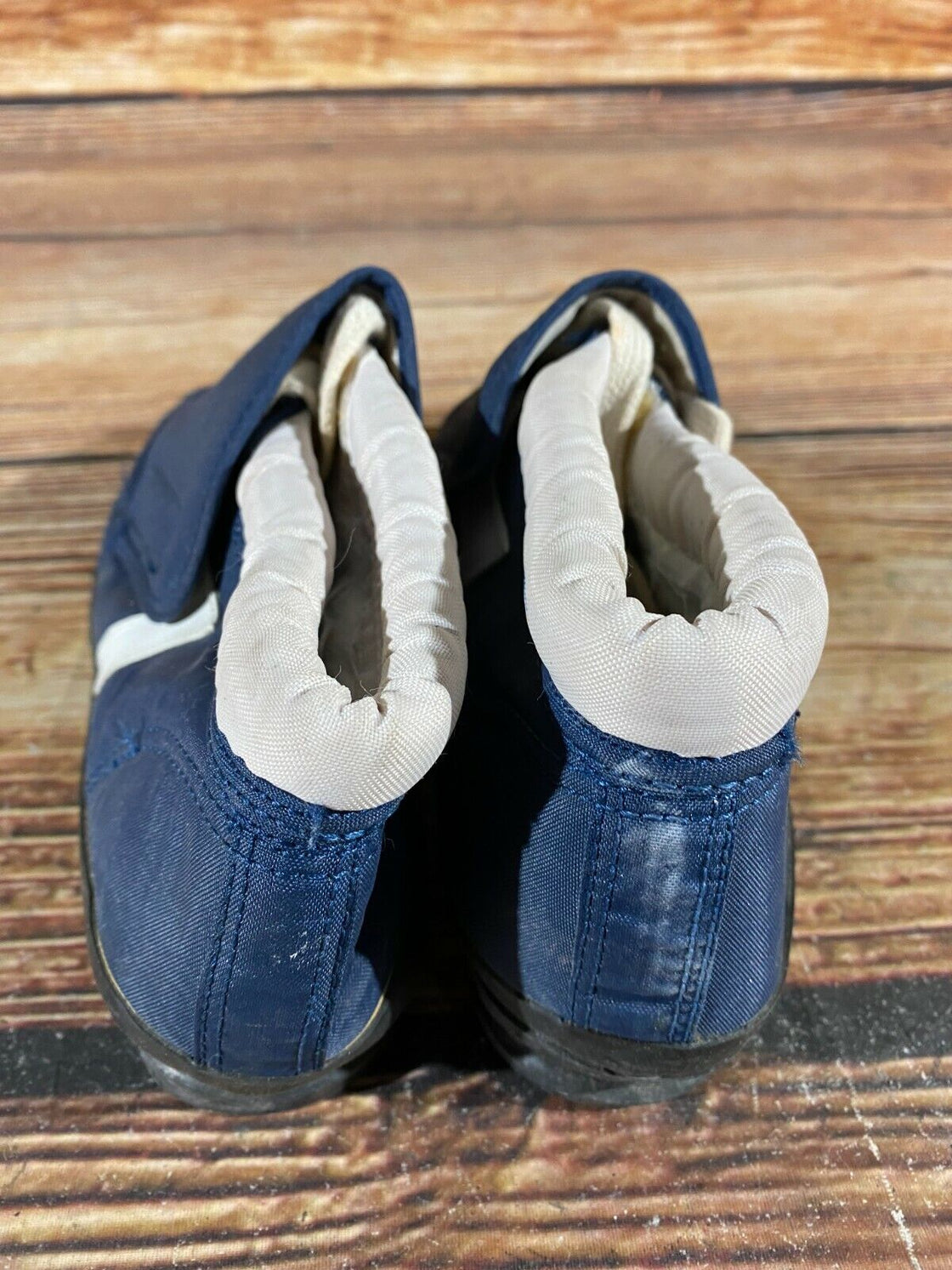 Retro Vintage Nordic Norm Cross Country Ski Boots Size EU40 US7.5 NN 75mm 1728