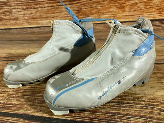 Fischer Vision Classic Cross Country Ski Boots Classic NNN EU 38 US 6 245mm 1287
