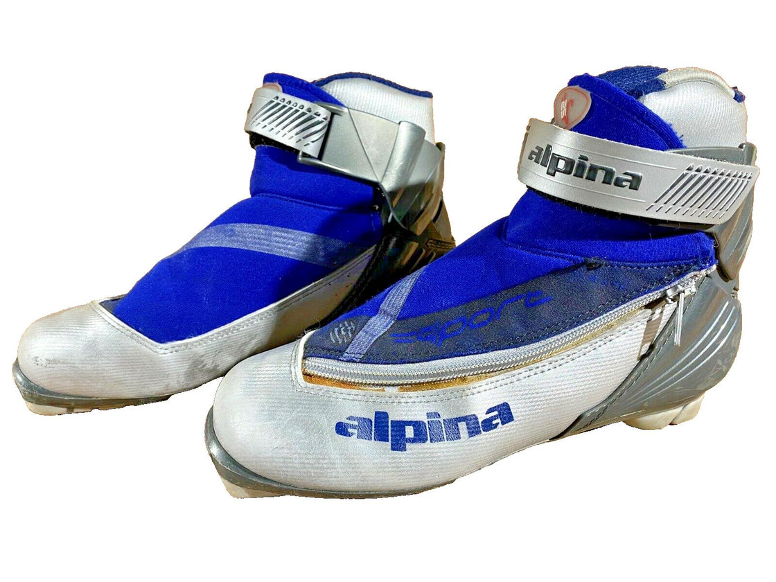 Alpina SP25 Cross Country Ski Boots Size EU40 US7.5 for NNN 802