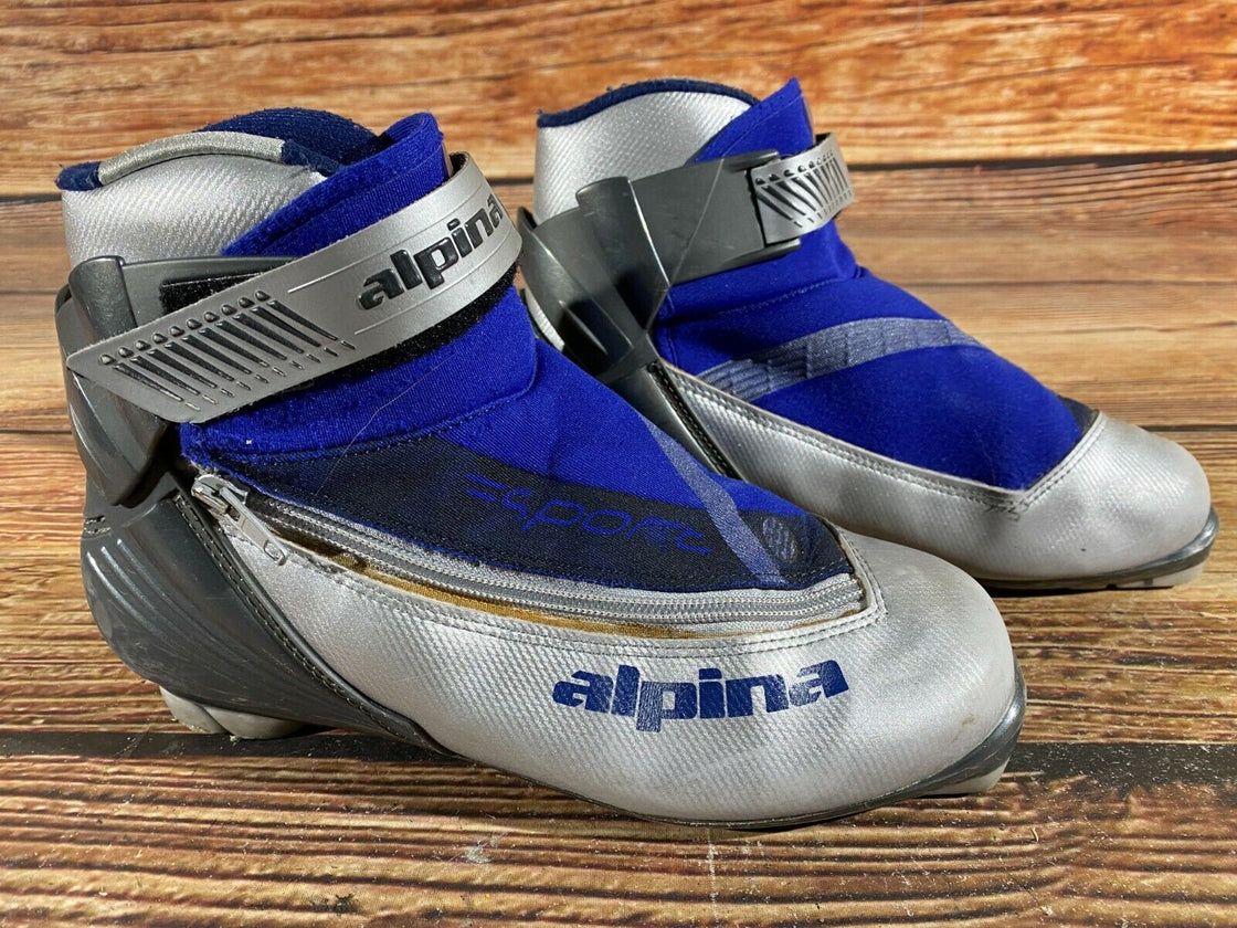 Alpina SP25 Cross Country Ski Boots Size EU40 US7.5 for NNN 802
