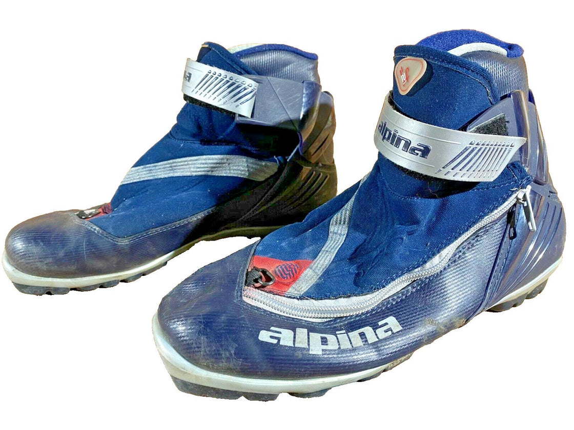 Alpina ST21 Nordic Cross Country Ski Boots Size EU42 US9 for NNN 689