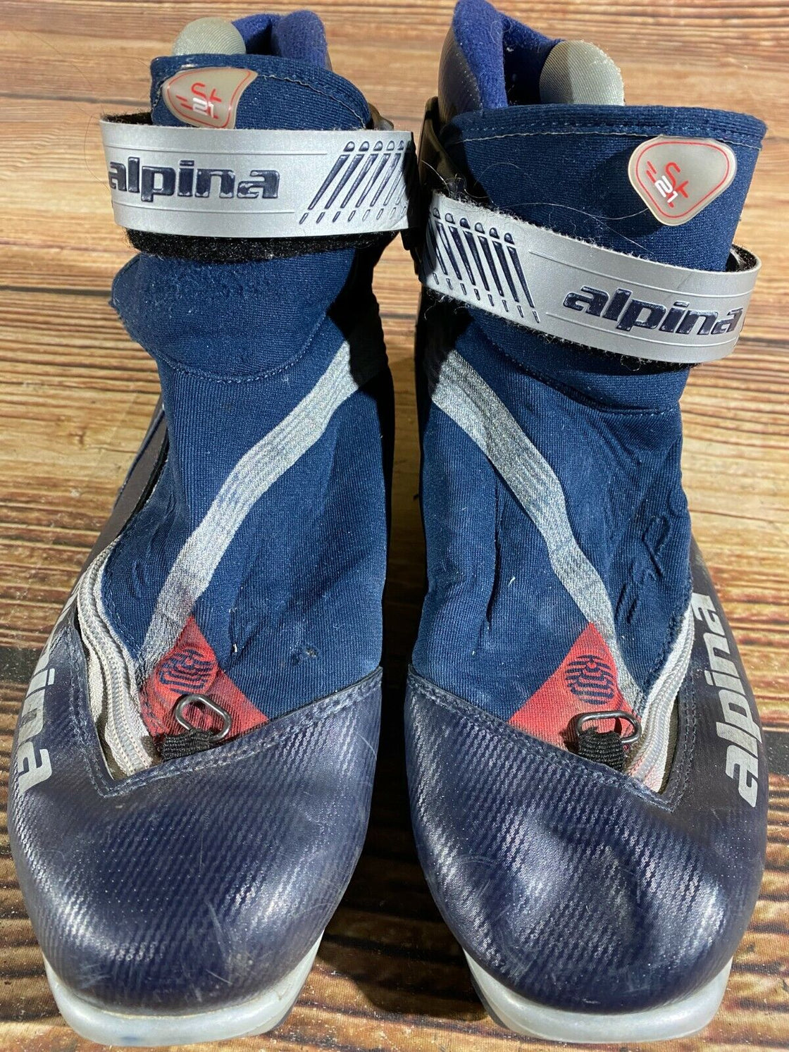 Alpina ST21 Nordic Cross Country Ski Boots Size EU42 US9 for NNN 689