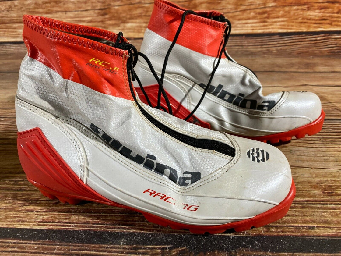Alpina RCJ Nordic Cross Country Ski Boots Size EU39 US7 for NNN 998