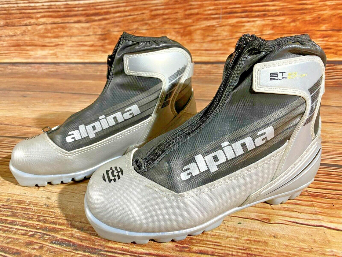 Alpina ST30JR Nordic Cross Country Ski Boots Size EU36 US4.5 for NNN 2790