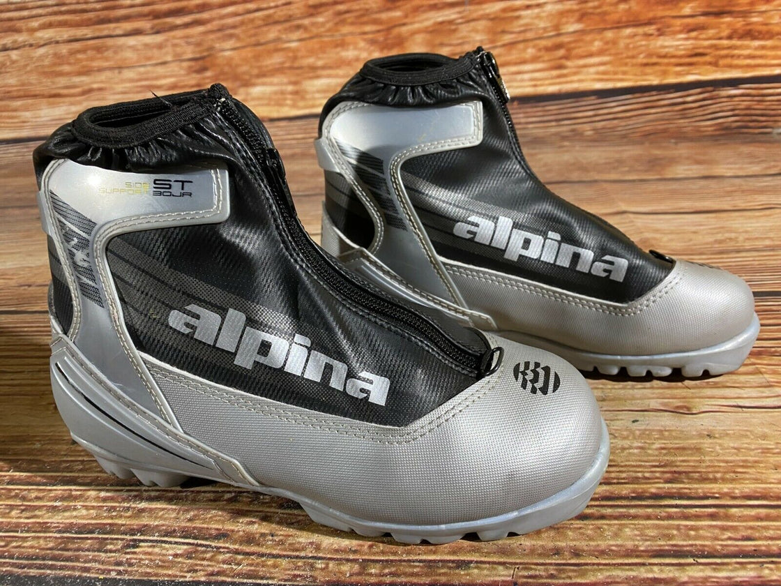 Alpina ST30JR Nordic Cross Country Ski Boots Size EU36 US4.5 for NNN 2790
