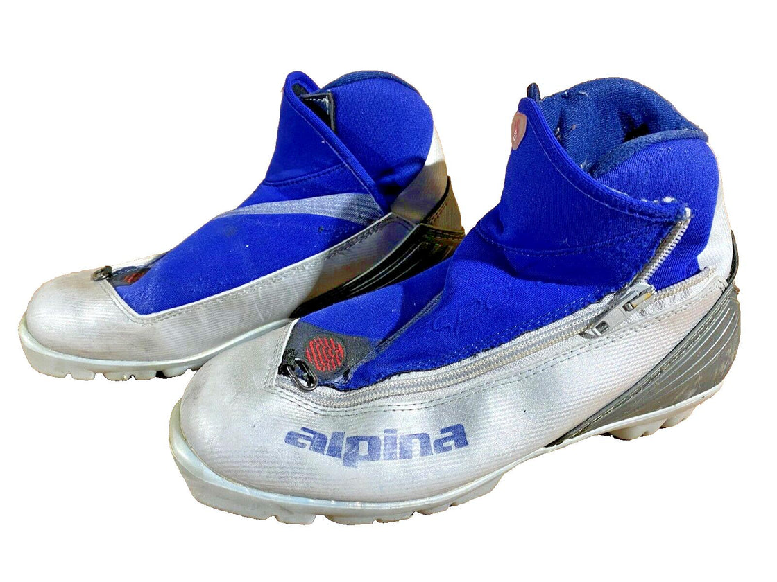 Alpina ST11j Nordic Cross Country Ski Boots Size EU40 US7.5 for NNN 727