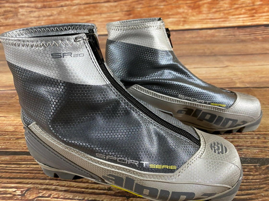 Alpina SR20 Nordic Cross Country Ski Boots Size EU37 US5 for NNN 680