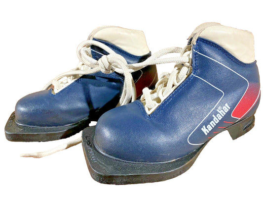 Kandahar Cross Country Ski Boots Backcountry 75mm NN EU 28 US 10.5 Vintage 180mm