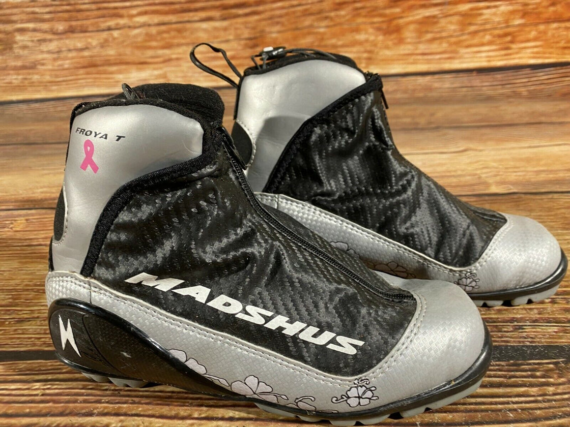 Madshus Froya Nordic Cross Country Ski Boots Size EU37 US5 for NNN 2599