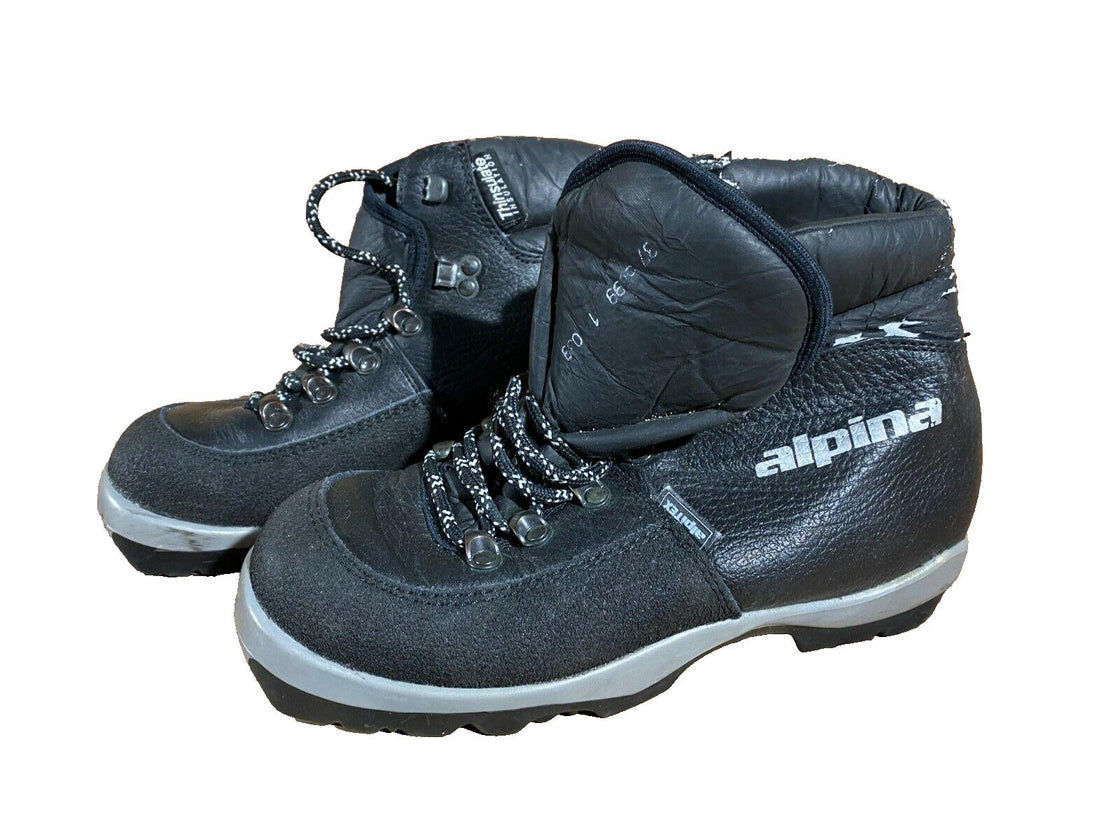 Alpina Back Country Nordic Cross Country Ski Boots Size EU37 US5 NNN-BC 1817
