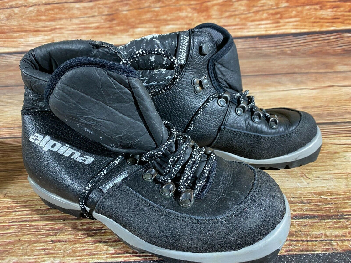 Alpina Back Country Nordic Cross Country Ski Boots Size EU37 US5 NNN-BC 1817