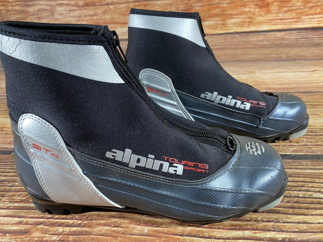 Alpina ST10 Nordic Cross Country Ski Boots Size EU38 US6 for NNN 2818