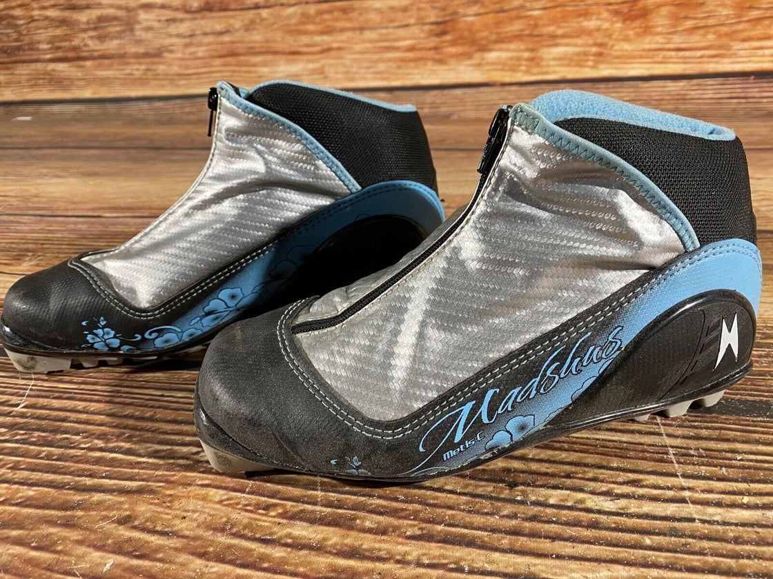Madshus Metis C Nordic Cross Country Ski Boots Size EU38 US6.5 for NNN 2535