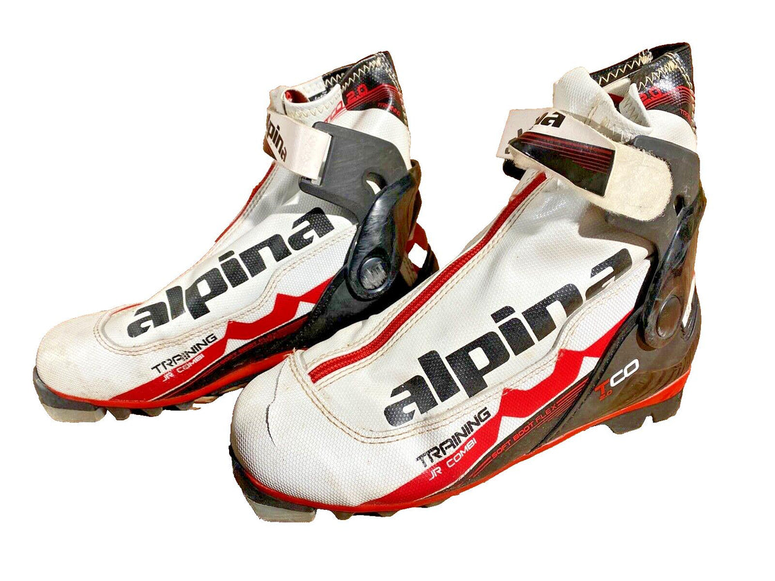 Alpina TCO 2.0 Nordic Cross Country Ski Boots Size EU37 US5 for NNN 2464