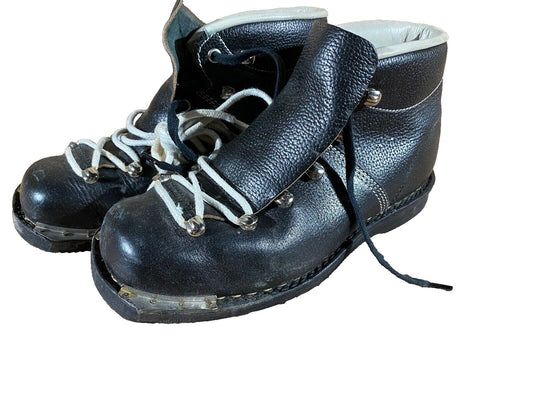 Tewa Cross Country Ski Boots Backcountry 75mm NN EU 37 US 5 Vintage KL35