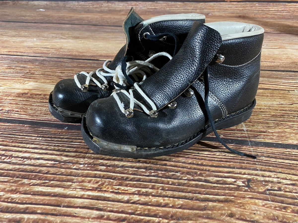 Tewa Cross Country Ski Boots Backcountry 75mm NN EU 37 US 5 Vintage KL35