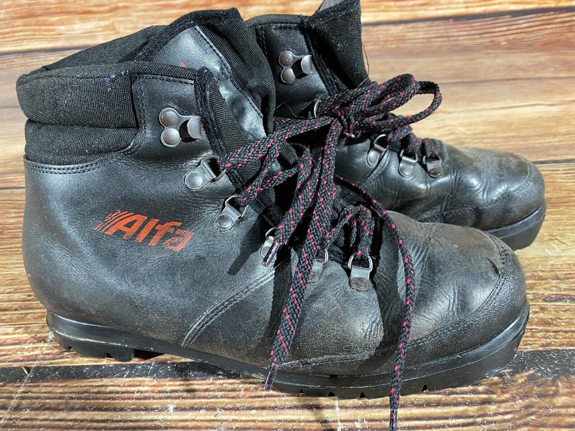 Alfa Back Country Nordic Cross Country Ski Boots Size EU41 US8 NNN-BC 1807