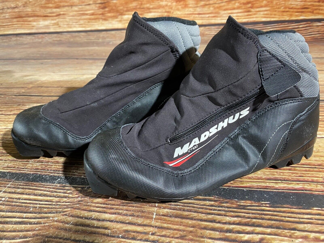 Madshus CT100 Nordic Cross Country Ski Boots Size EU40 US7.5 for NNN 1975