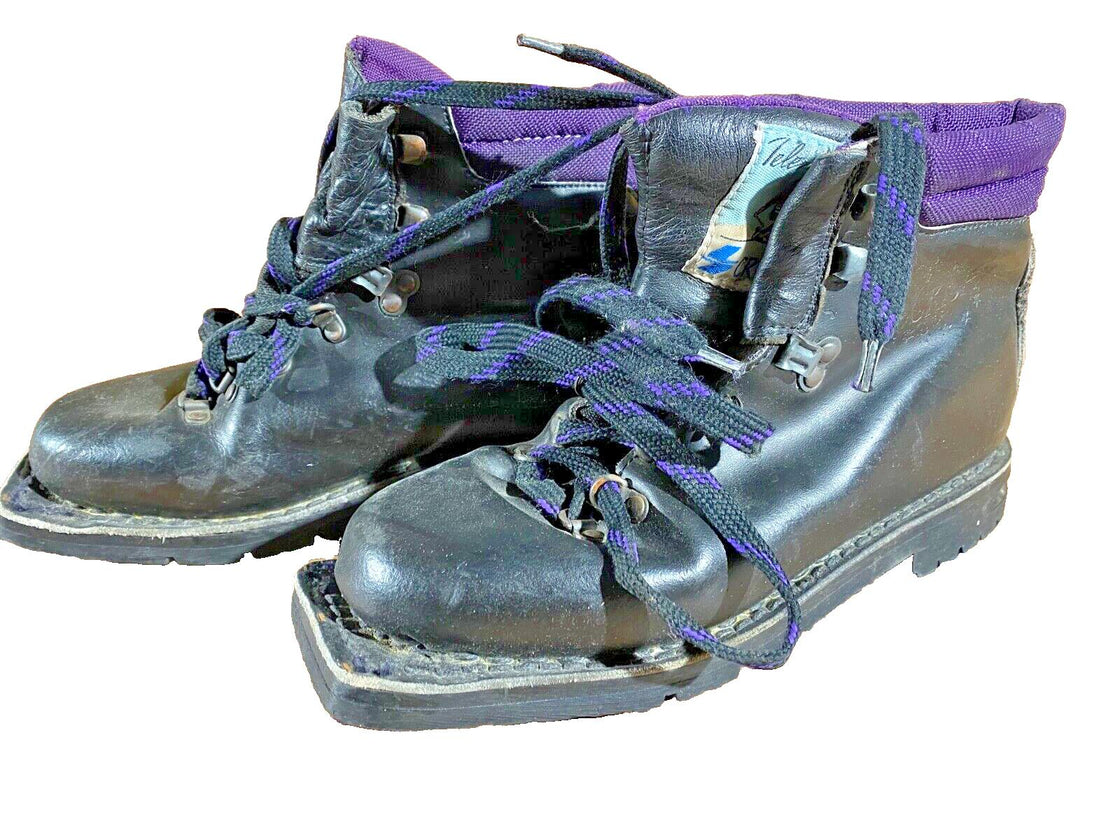 Crispi Telemark Nordic Norm Cross Country Ski Boots Size EU40 US7.5 NN 75mm 1627