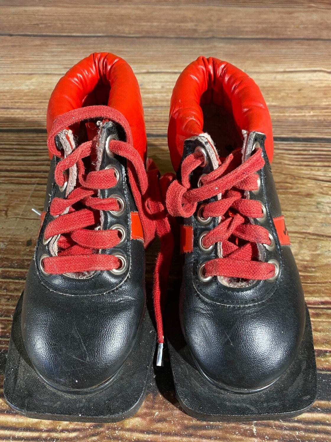 Alfa Vintage Kids Nordic Norm Cross Country Ski Boots EU28 US10.5 75NN 75mm 1760