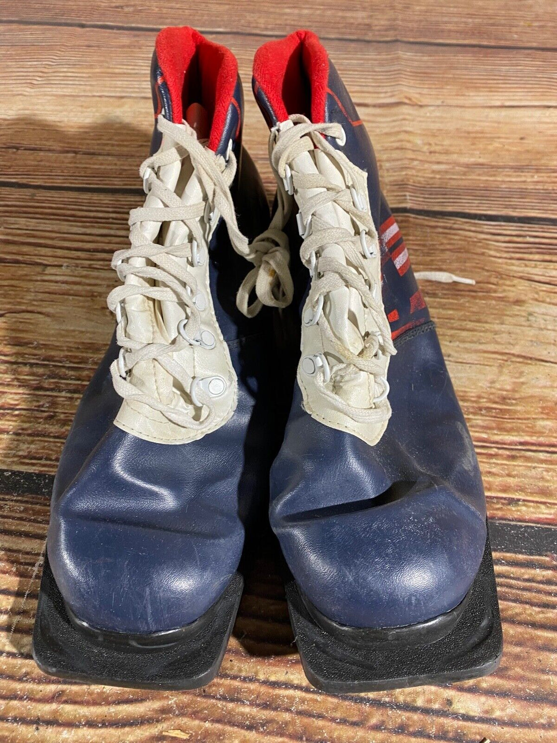Alfa Retro Vintage Nordic Norm Cross Country Ski Boots EU41 US8.5 NN 75mm 1756