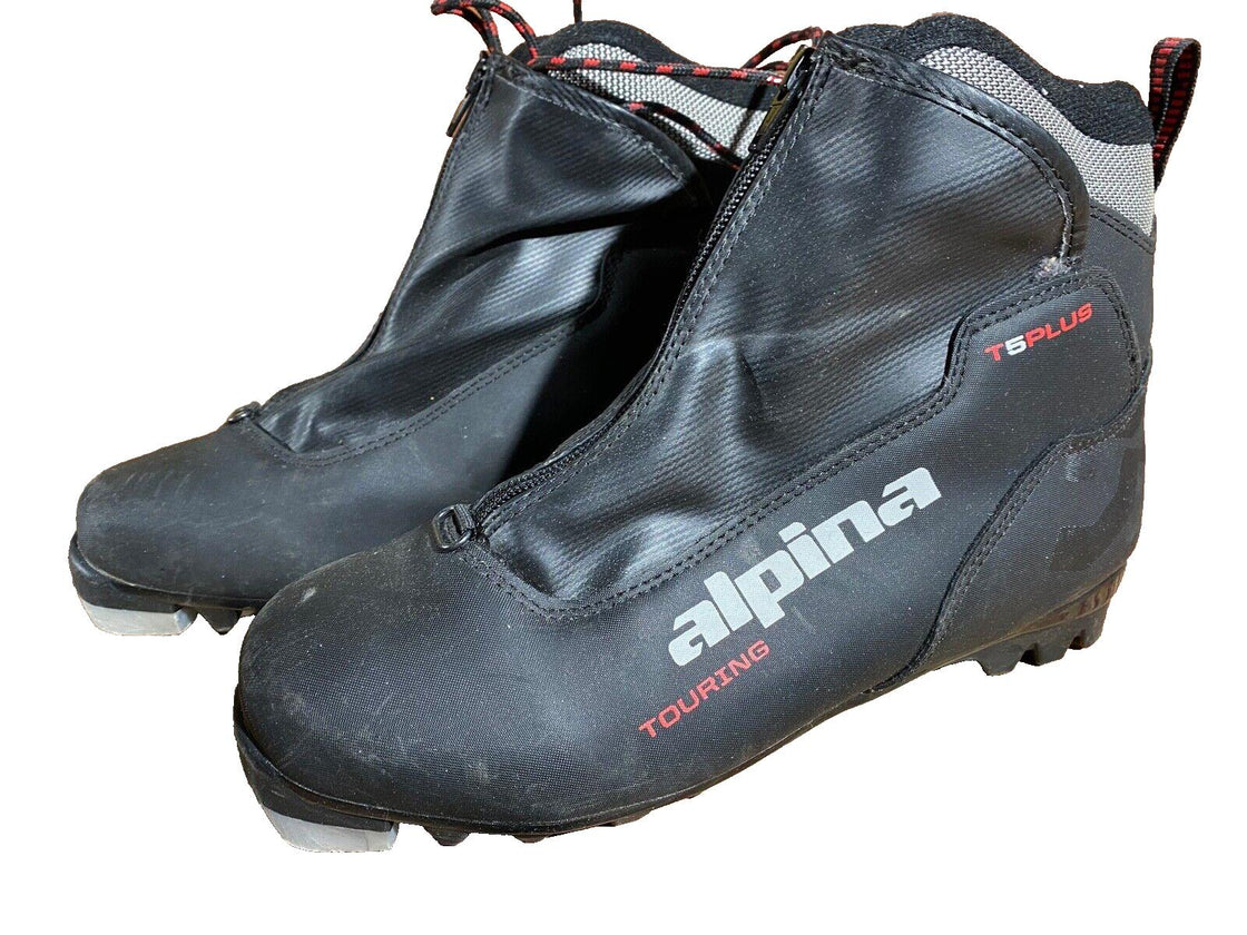 Alpina T5 Plus Nordic Cross Country Ski Boots Size EU40 US7.5 for NNN 2817