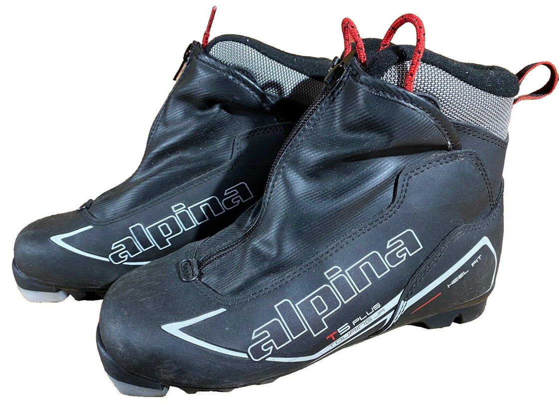 Alpina T5Plus Nordic Cross Country Ski Boots Size EU37 US5.5 for NNN 902