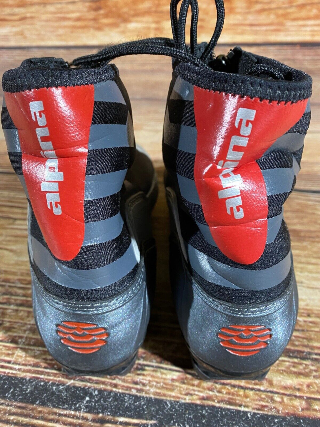 Alpina T10jr Nordic Cross Country Ski Boots Size EU38 US6 for NNN 932