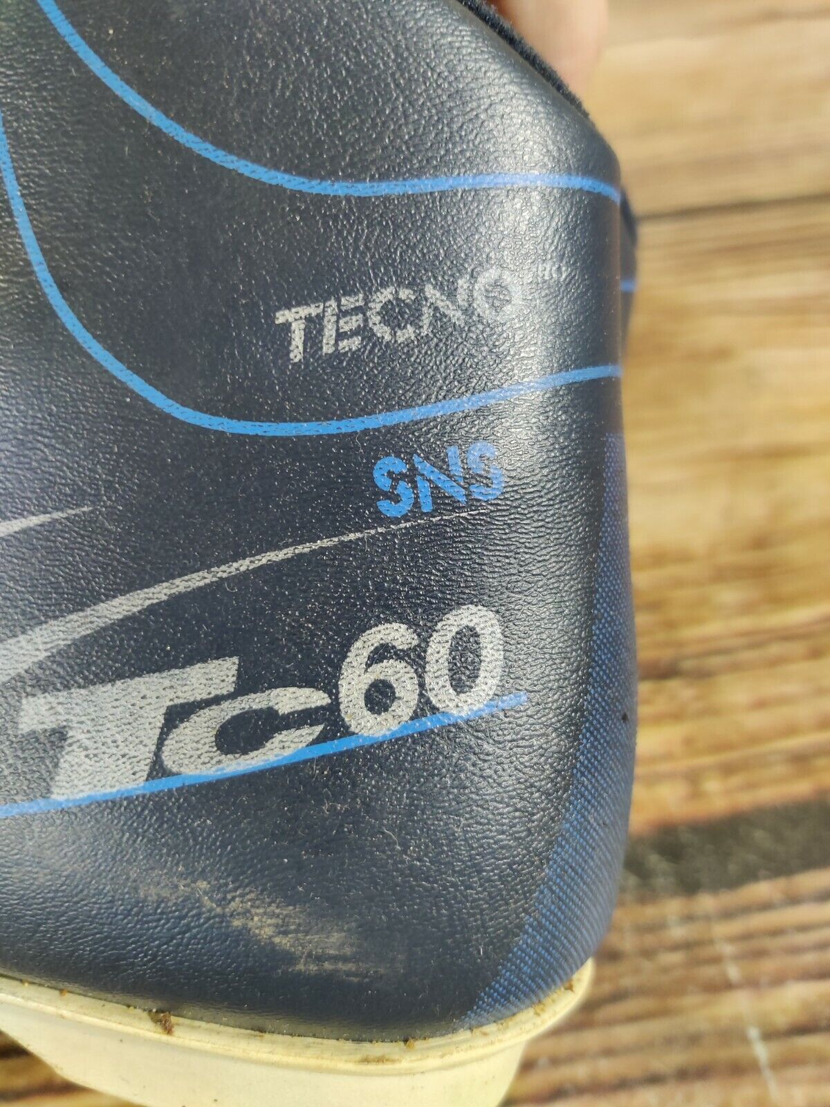 Tecno TC60 Cross Country Ski Boots Classic SNS Profil EU 35 US 3 Vintage 1236