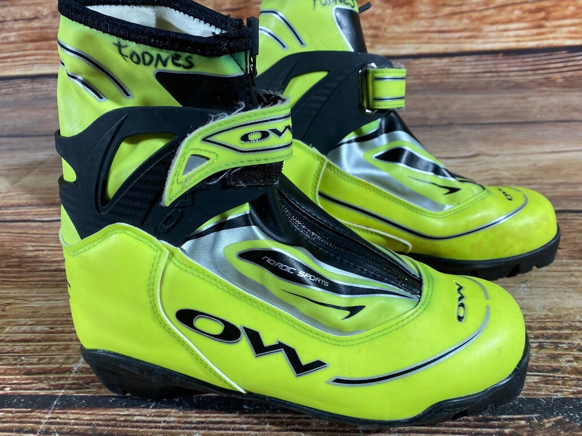 OW Cross Country Ski Boots Classic SNS Pilot EU 36.5 US 4.5 238mm 1336