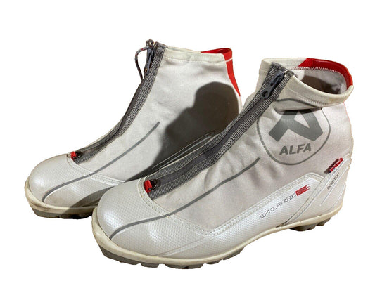 Alfa Cross Country Ski Boots Classic NNN EU 39 US 6.5 Vintage 3243