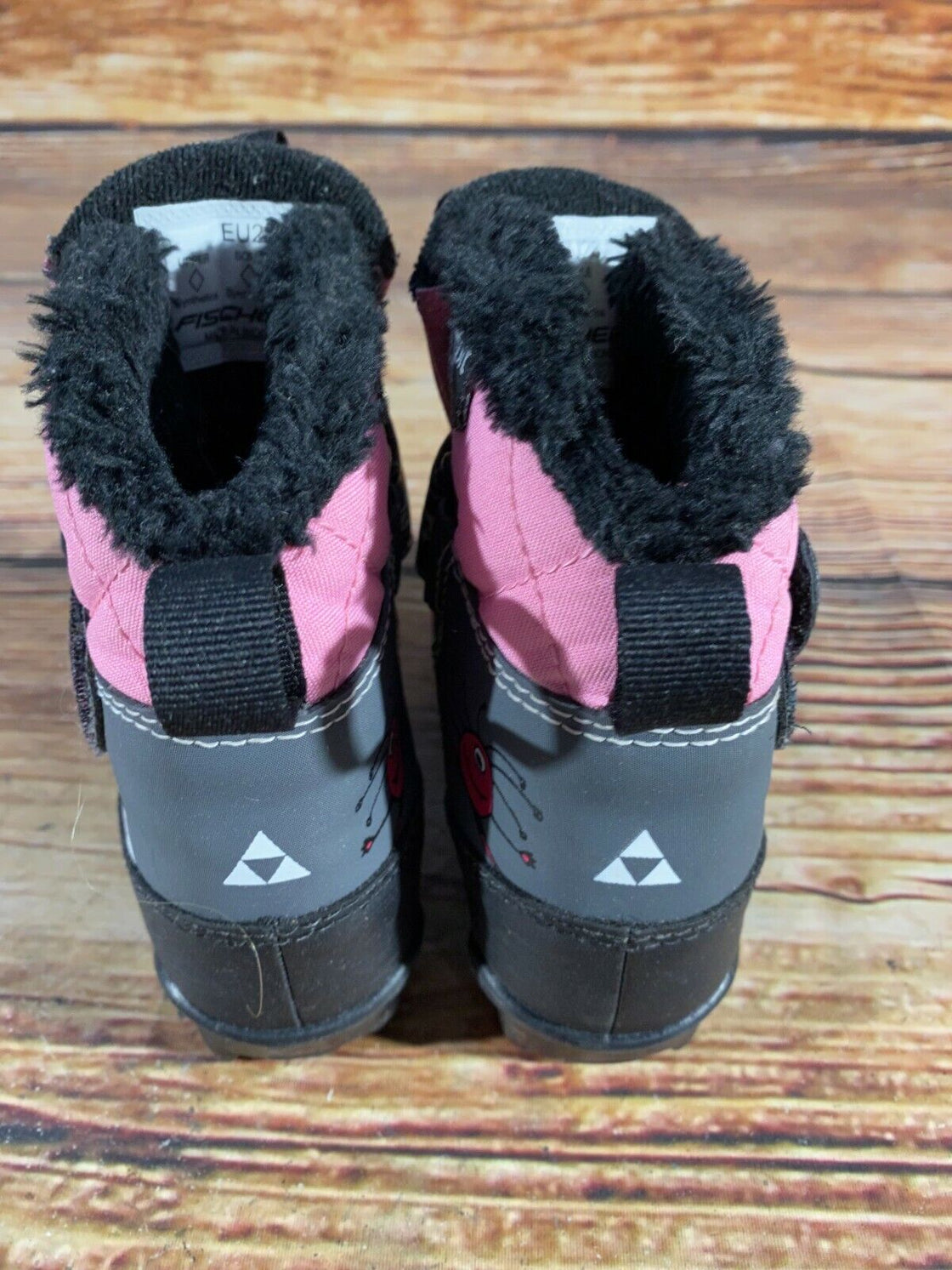 Fischer Snow Star Kids Nordic Cross Country Ski Boots Size EU28 NNN F-11