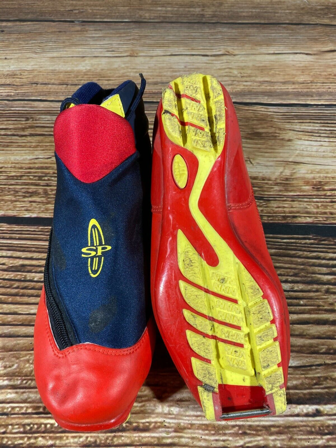 Alpina SP 312 Combi Nordic Cross Country Ski Boots Size EU39 US7 NNN 2828