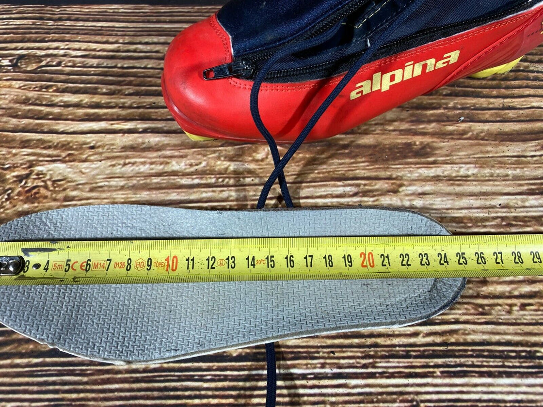 Alpina SP 312 Combi Nordic Cross Country Ski Boots Size EU39 US7 NNN 2828