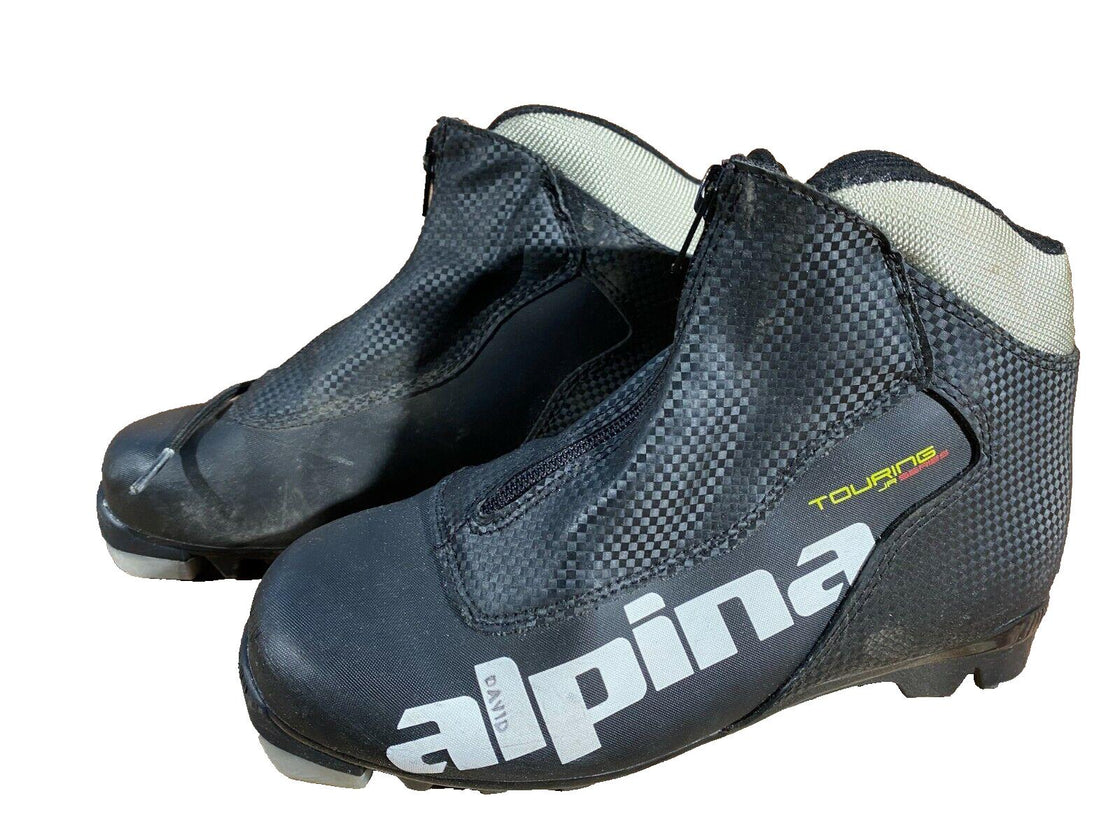 Alpina Touring Nordic Cross Country Ski Boots Size EU36 US4.5 NNN bindings 568