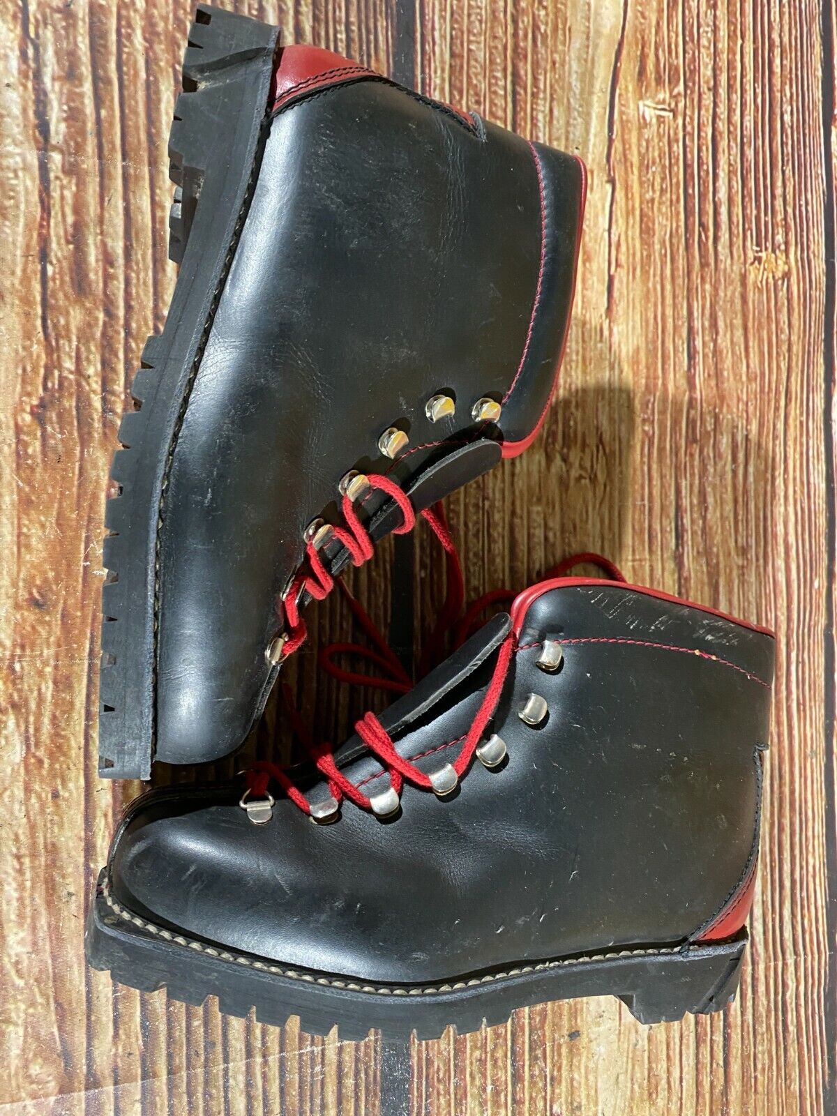 Leather AUTONIMI Alpine Ski Boots EU 41 US 7.5 Vintage 255mm KL132