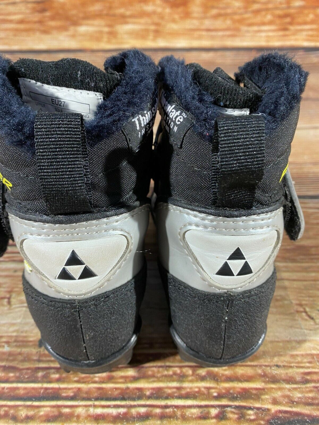 Fischer Snow Star Kids Nordic Cross Country Ski Boots Size EU27 US9.5 NNN F-97