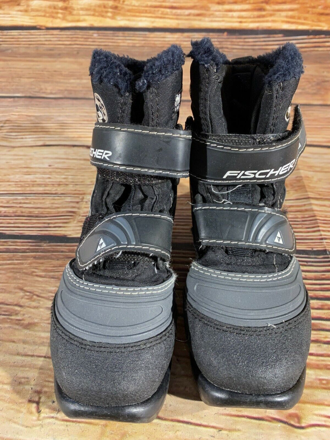 Fischer Snow Star Kids Nordic Cross Country Ski Boots Size EU29 NNN F-16