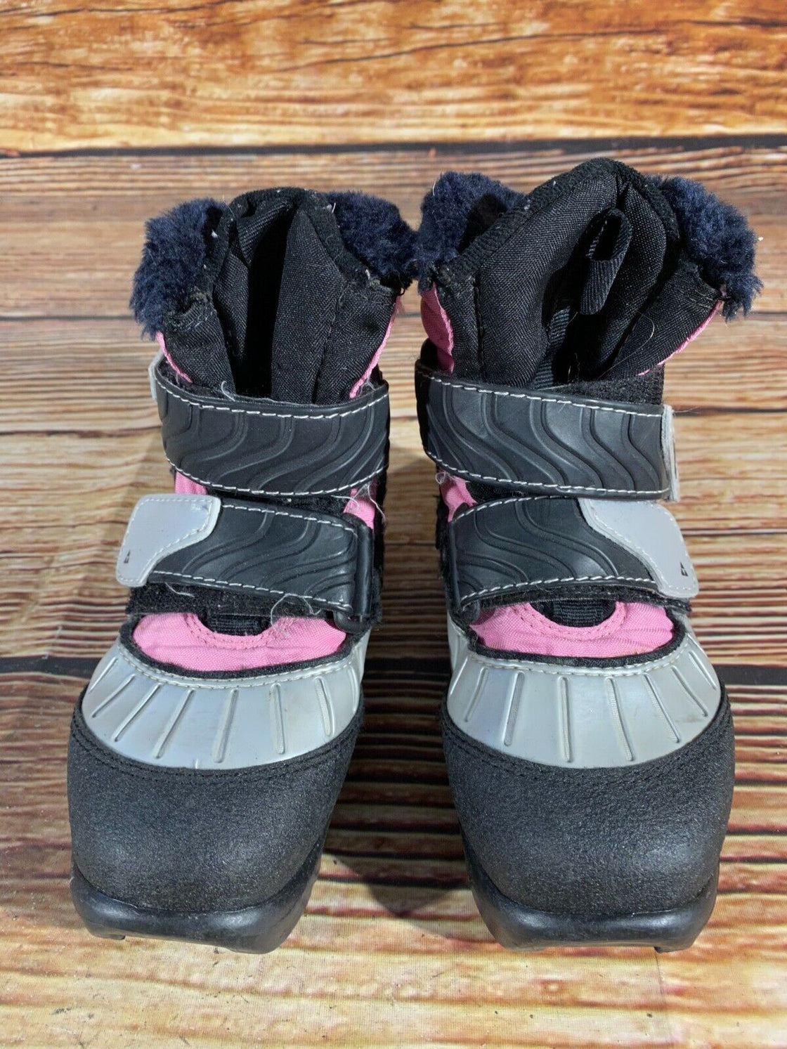 Fischer Snow Star Kids Nordic Cross Country Ski Boots Size EU31 US12.5 NNN F-58