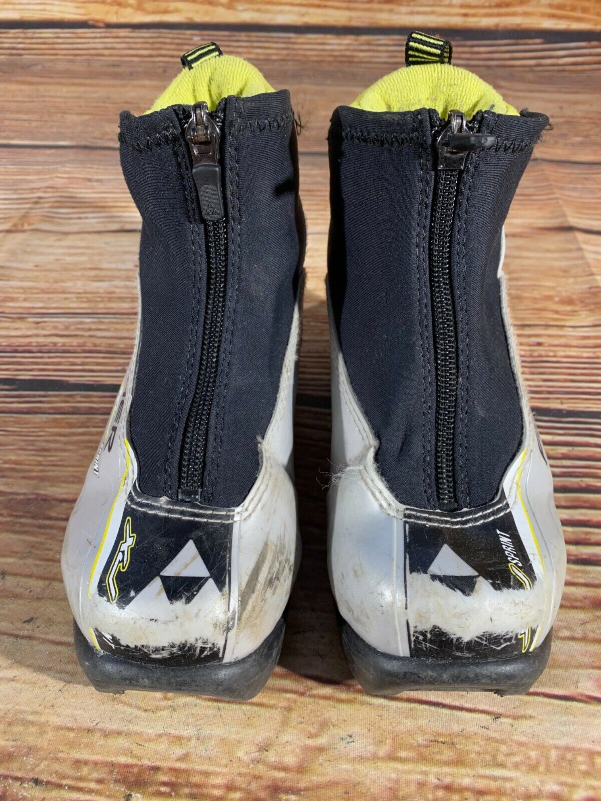 Fischer XJ Sprint Cross Country Ski Boots Classic NNN EU 31 US 13 Kids 197mm F-1