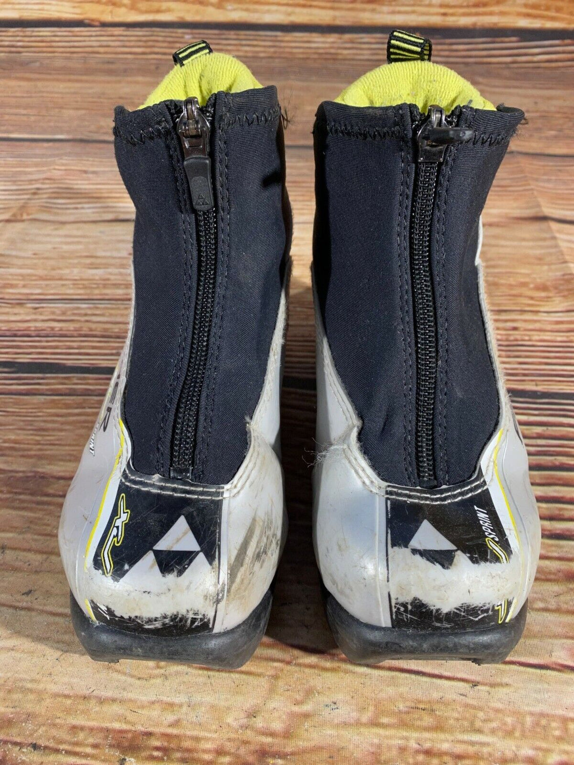 Fischer XJ Sprint Kids Nordic Cross Country Ski Boots Size EU31 US12.5 NNN F-1