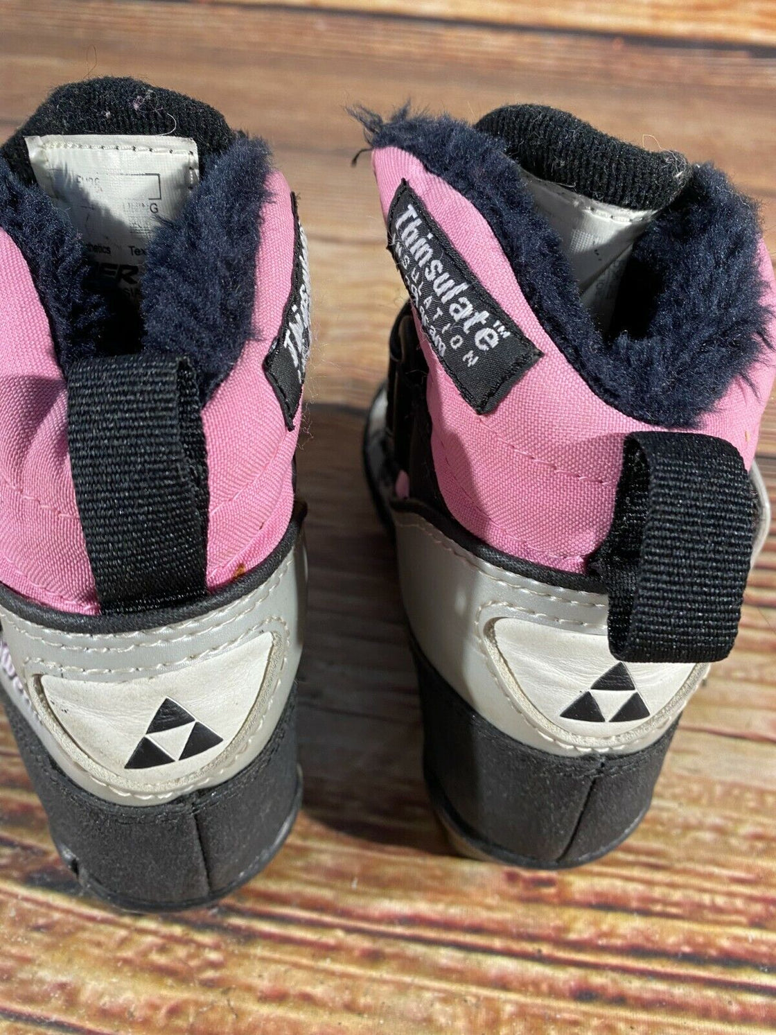 Fischer Snow Star Kids Nordic Cross Country Ski Boots Size EU28 US10.5 NNN F-188