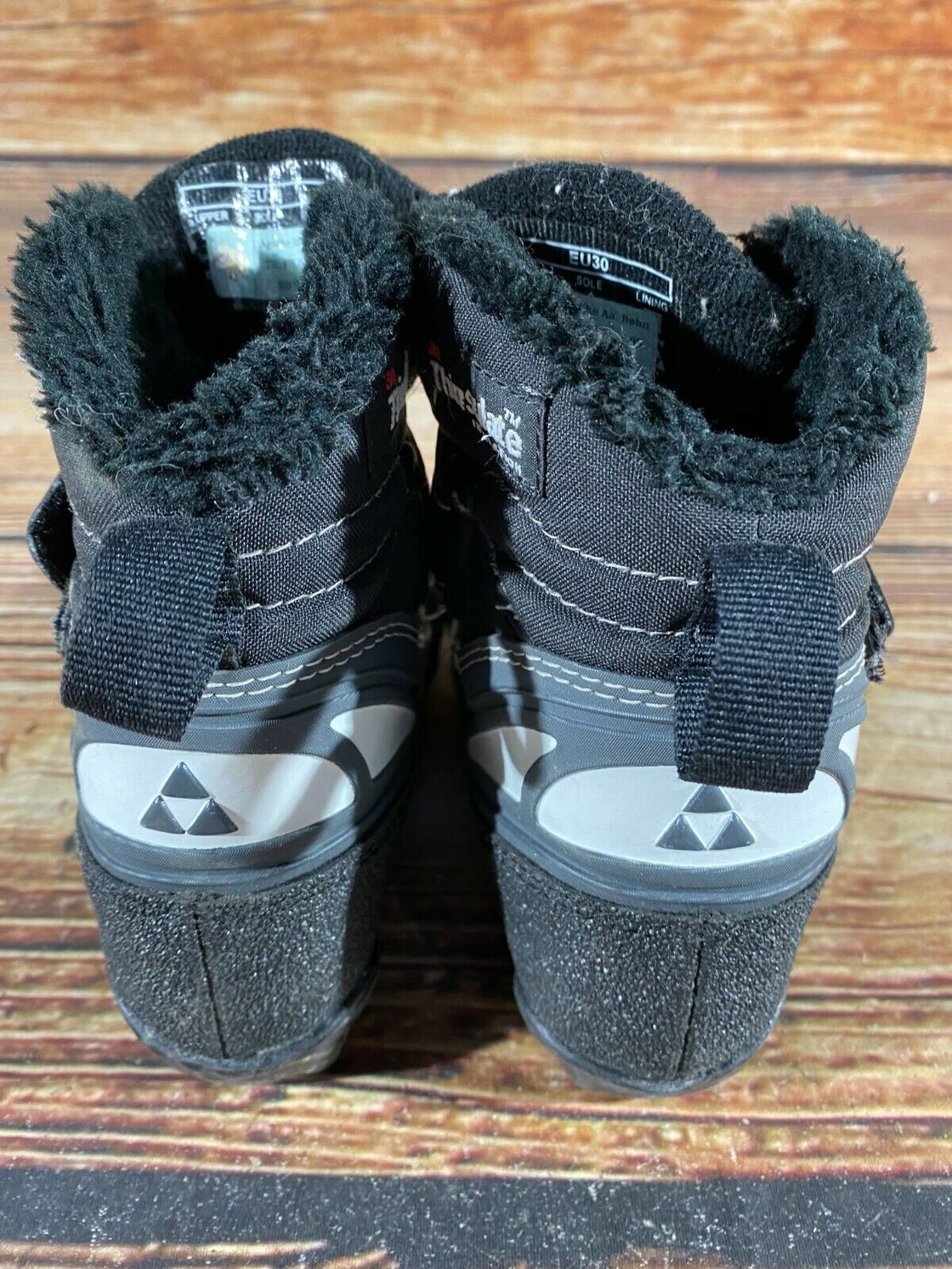 Fischer Snow Star Kids Nordic Cross Country Ski Boots Size EU30 US12 NNN F-152