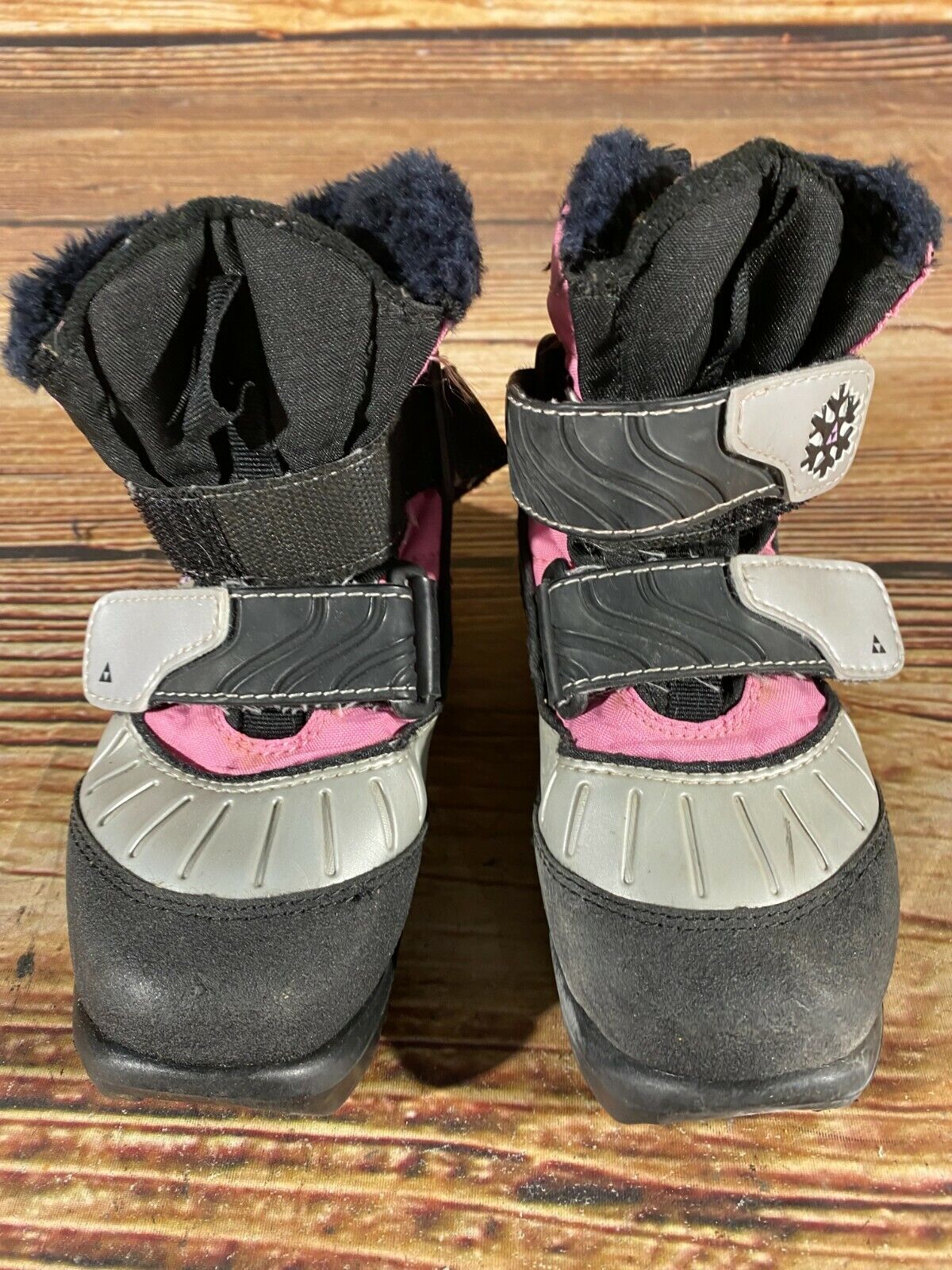 Fischer Snow Star Cross Country Ski Boots Classic NNN EU 30 US 12 Kids F-153