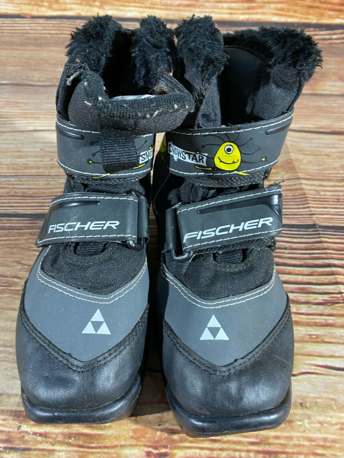 Fischer Snow Star Kids Nordic Cross Country Ski Boots Size EU32 US1.5 NNN F-220