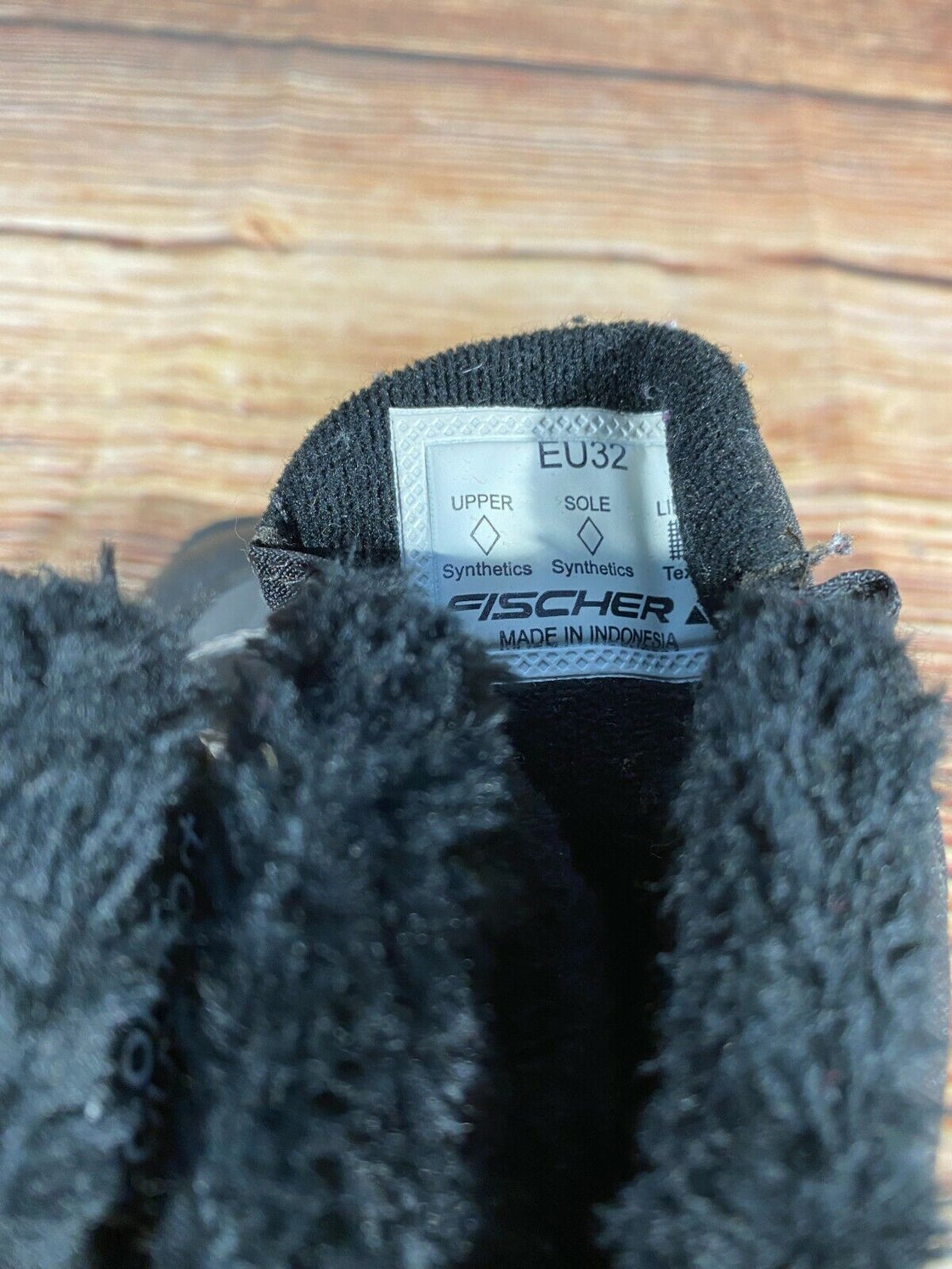 Fischer Snow Star Kids Nordic Cross Country Ski Boots Size EU32 US1.5 NNN F-220