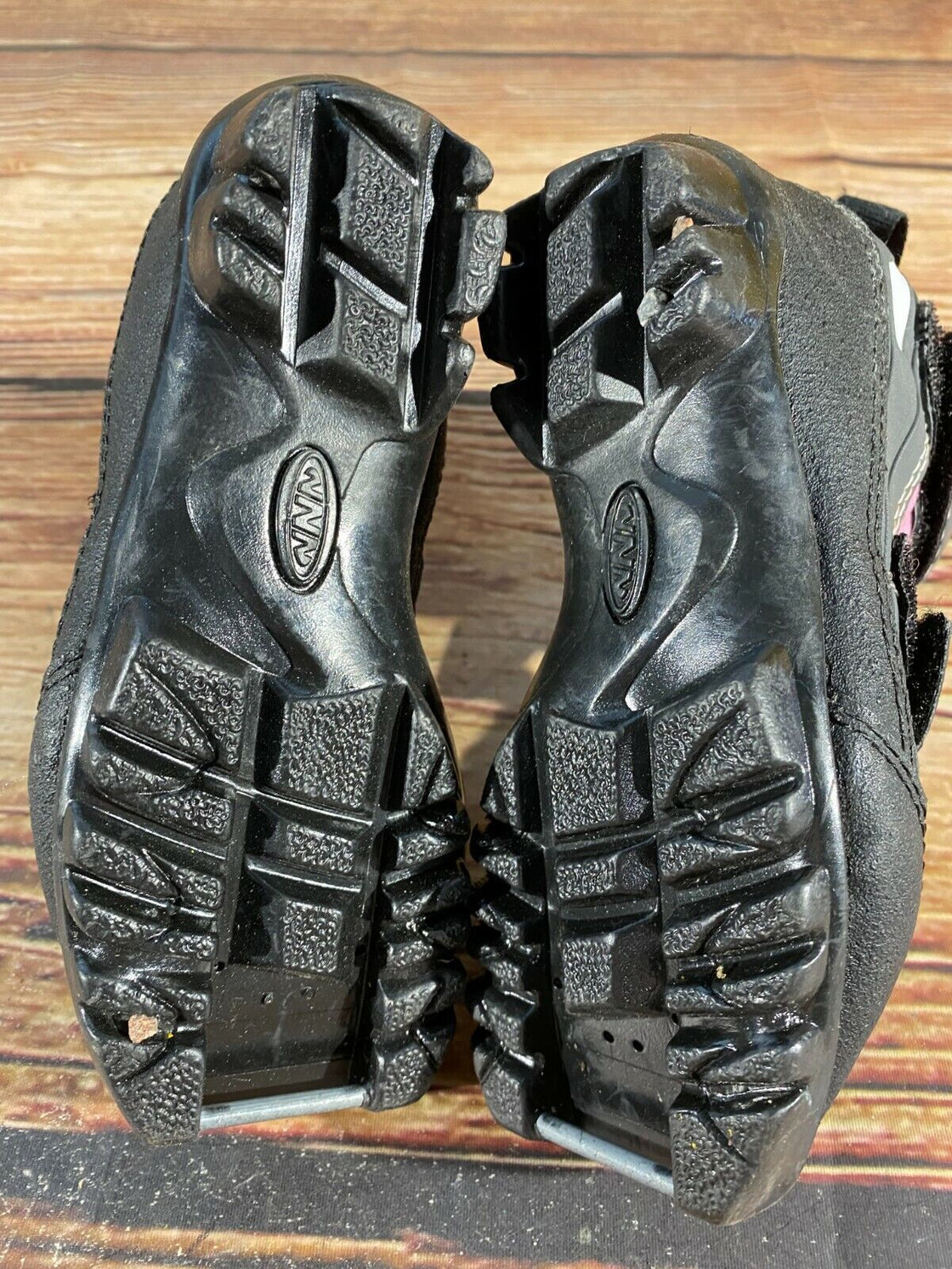 Fischer Snow Star Kids Nordic Cross Country Ski Boots Size EU28 US10.5 NNN F-214